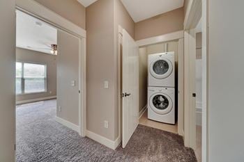 Washer and dryer in all units